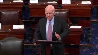 McCAIN ON SENATE FLOOR ON NDAA FOR FY18 9-13-17