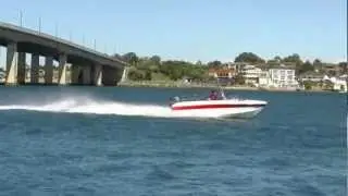 Infinity 180 Red Motor Sport Fishing Boat 02