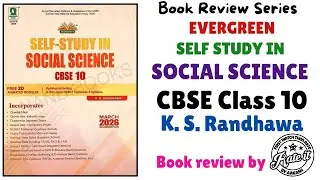 Evergreen CBSE Class 10 Self Study in Social Science by K S Randhawa Book Review in Hindi