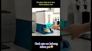 Rice Dispenser with Measure Cup - Large Capacity 10kg