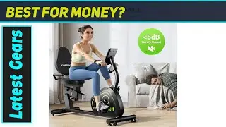 Caromix Recumbent Exercise Bike: Amazing Comfort, Quiet Power, & Joint Protection!