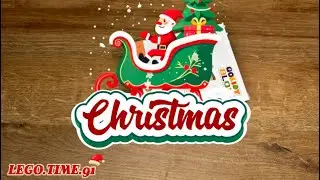 LEGO ASLAN Christmas Build 🎄✨ | Self-Building Stop Motion Magic