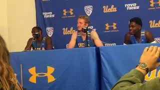 Prince Ali, Thomas Welsh and Aaron Holiday discuss LiAngelo Ball leaving UCLA (Dec. 5, 2017)