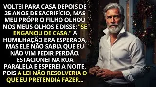 Cheguei no Natal e meu filho me disse friamente  &ldquo;Se enganou de casa&rdquo;  Fui embora em sil&ecirc;ncio&hellip;