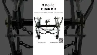 3 Point Hitch Kit fits John Deere 140 300 317 Tractor Complete