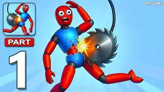 Ragdoll Mini Relaxing Game - Gameplay Walkthrough Part 1 - Ragdoll Break (Android, iOS)