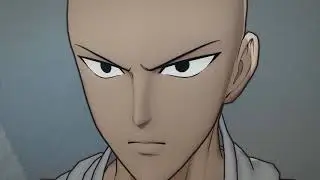 One Punch Man: A Hero Nobody Knows - Saitama Watches Hammerhead Paradisers News Cutscene (2020)