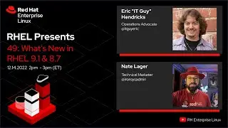 What’s New in RHEL 9.1 | Red Hat Enterprise Linux Presents 49
