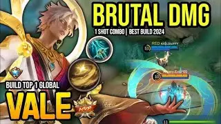 VALE BEST BUILD 2024 | BUILD TOP GLOBAL VALE GAMEPLAY | MOBILE LEGENDS✓
