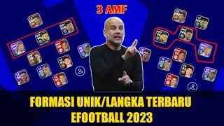 3 AMF Serangan Balik Cepat! Formasi Unik/Langka eFootball 2023 Terbaru