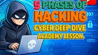 5 Phases of Hacking Explained | Cyber Deep Dive Academy Lesson