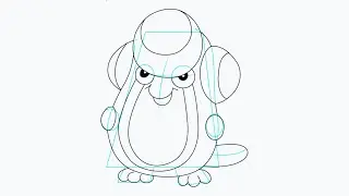Como Desenhar o Palpitoad de Pok&eacute;mon 🐸🎵💧 | Tutorial F&aacute;cil em 8 Passos