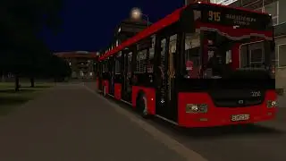 OMSI 2 Prague Citybus noční linka 915 se SOR NB 12 DPP NEW