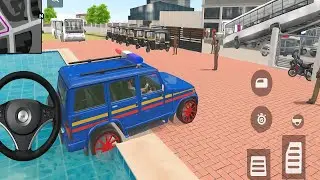 🤑Car bike game : franklin ordered 🤩😍 an nissen GT and drives a new indian police jeep in the game🤑