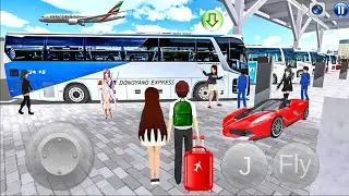 Trucks & Buses 📱​Supermarkets, Trains🚝  Driving School 3D 🚀​Android&IOS Gameplay !