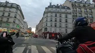 La situation parisienne r&eacute;sum&eacute;e en 40 secondes (hors pistes cyclables s&eacute;paratives)
