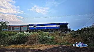 2nd Run 06072 Tirunelveli Dadar Superfast Special | ED WDM3D 11240 | Konkan Railway Electrification