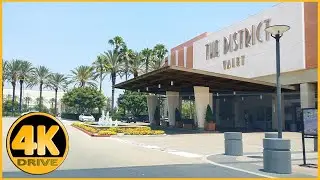 Driving Tour of The District Tustin Legacy (Shopping mall) [4K]