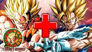 100% EZA TEQ LR SUPER GOGETA + TEQ LR SUPER VEGITO ROTATION! Dragon Ball Z Dokkan Battle