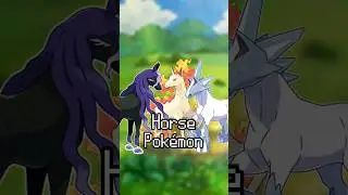 Every Horse Pokemon in 30 Seconds!