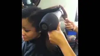 Blow Drying / Flat Wrap Technique