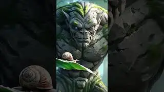 Moraak vs The Snail  #Moraak #ForestGuardian #Shorts #NatureIsFunny #ComedyShorts #SlowLife