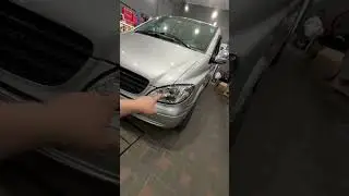Mercedes Vito 639 установка bi led OLLO 2,5 black + led OLLO h7 в дальний+ drl. Почему мы?!