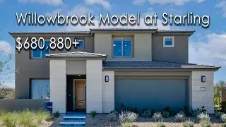 Contemporary Willowbrook Model at Starling, $680,880+, 3,824 SqFt, 5 Beds, 3.5 Baths, 3-Car-Tandem