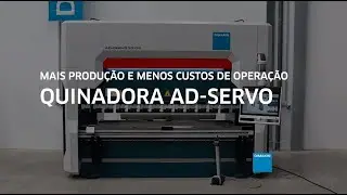 Quinadora AD SERVO 3015 DIMAKIN: mais produ&ccedil;&atilde;o, menos custos de opera&ccedil;&atilde;o