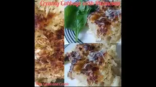 Healthy Green Cabbage with Parmesan Cheese
