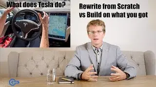 Clean slate VS Build on existing system - And what does Tesla do with their auto pilot