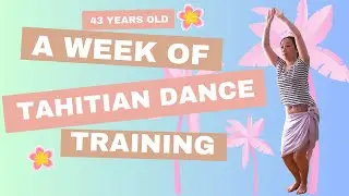 A Week of My Tahitian Dance Practice | 40代会社員タヒチアンダンス練習ルーティン