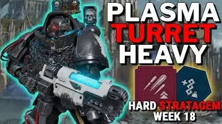 HEROIC Heavy Plasma VAPORIZES Enemy Hordes In Weekly Stratagem 18 - True Solo HARD | Space Marine 2