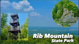 Rib Mountain State Park- A popular Ski Destination with an amazing view / Wausau