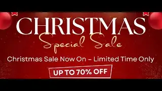 Up To 70% OFF on Server Hosting For Christmas 2025