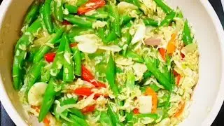NIKMATNYA BUNCIS DI MASAK SEPERTI INI,ENAK DAN SIMPEL BUATNYA