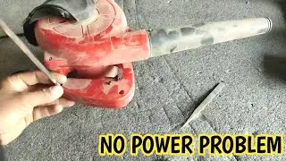 Air blower no power problem repair