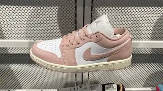 Air Jordan 1 Low &ldquo;Strawberry Milk&rdquo; (White/Sail/Pink Oxford) - Style Code: DC0774-162