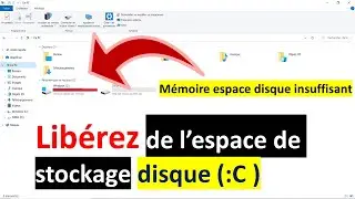 LIBERER DE L'ESPACE DE STOCKAGE SUR SON DISQUE DUR / SSD WINDOWS