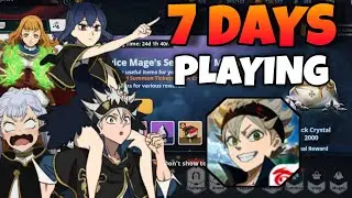 7 Days of Playing F2P in BLACK CLOVER Mobile Canada