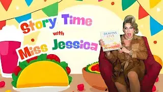 It&rsquo;s story time yet again! #MissJessica #dragons #tacos #storytime #dragqueen
