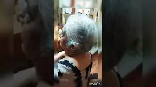 beautiful short haircut for oldwoman #gracefulwoman  #boycut #trending#ytshorts#viral#ytshorts