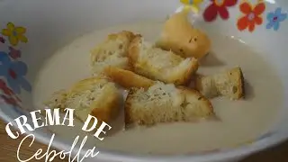 Dale protagonismo a esta verdura, crema de CEBOLLA 