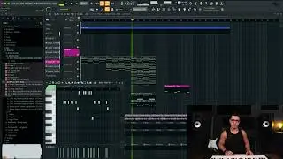 Roofa Multi Platinum Producer Making RnB Beat live for (Chris Brown)  ☔️  I 11.17