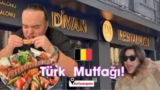 Bel&ccedil;ika Antwerp'te T&uuml;rk Mutfağı! Divan Restoran&rsquo;da Neler Yedik? Antwerpen turkish food
