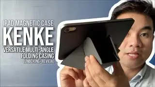 Магнитный чехол KENKE для iPad: универсальный складной чехол с несколькими углами [РАСПАКОВКА+ОБЗОР]