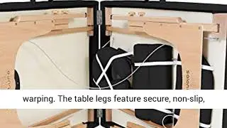 Yaheetech Massage Table Portable Massage Bed Massage Therapy Table Spa Bed 84 Inch Adjustable 3 Fold