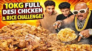 10KG Full Desi Chicken & Rice Challenge! 😱