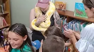 Reptile Smiles and 'Your Voice, Your Video' Class at Red Land Community Library - July 2024