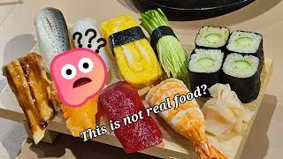 Japanese food replica art at Japan House Hollywood